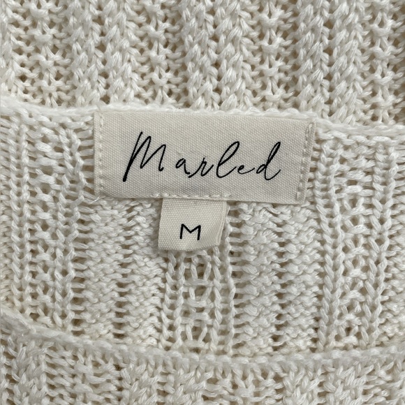 Ivory Sleeveless Knit Top - Picture 3 of 5